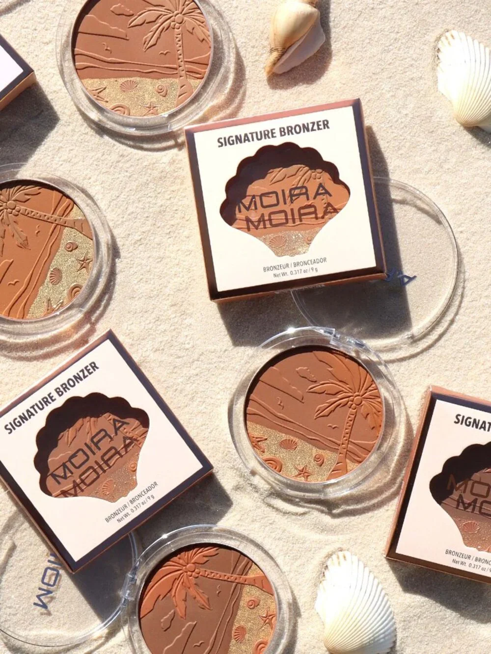 MOIRA Signature Bronzer Makeup Compact 9g Vegan Cruelty Free SBZ 001 New